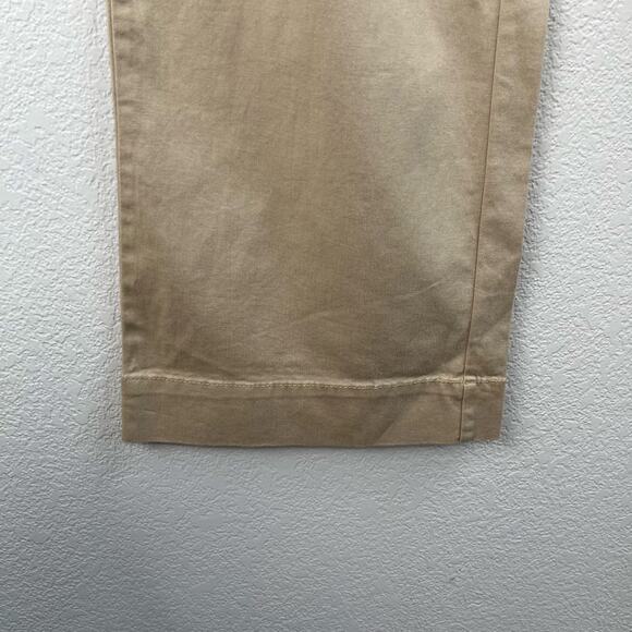 Canyon River Blues Mid-Rise Modern Fit Straight Wide Leg Pants Khaki Tan NWT 8 - Picture 8 of 12